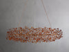 Fiore Oval Chandelier 62''74''-DWHOME