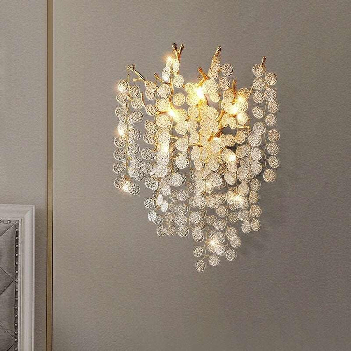 Albero Frost Crystal Wall Sconce - DWHOME