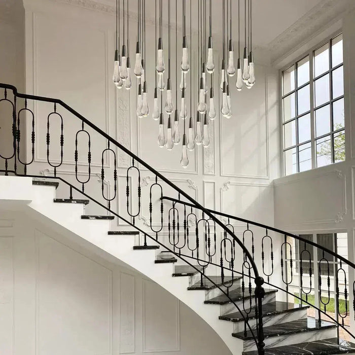 Soltaire Round Chandelier 17" 24" 36“ 58“-DWHOME