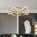 July Modern Rock Crystal Multi Ring Chandelier-DWHOME