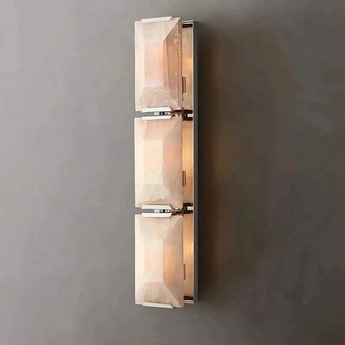 Villano Calcite Crystal Wall Sconce - DWHOME