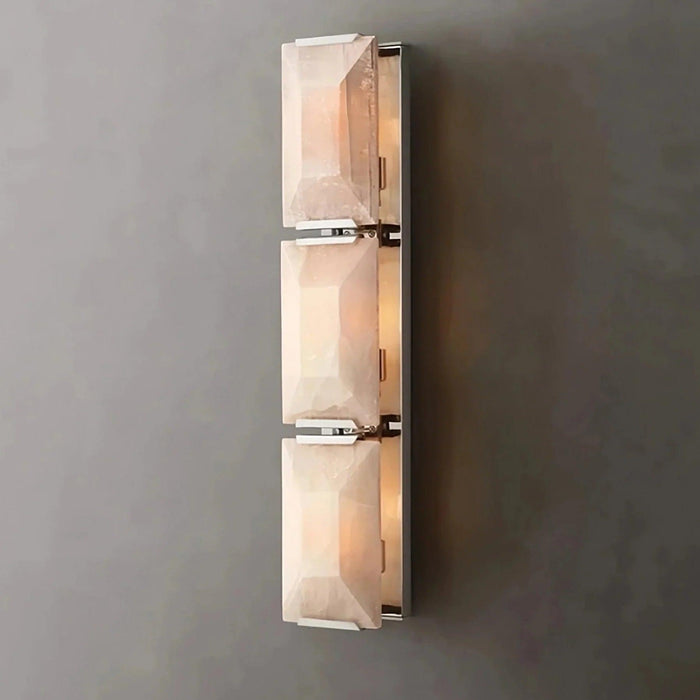 Villano Calcite Crystal Wall Sconce - DWHOME