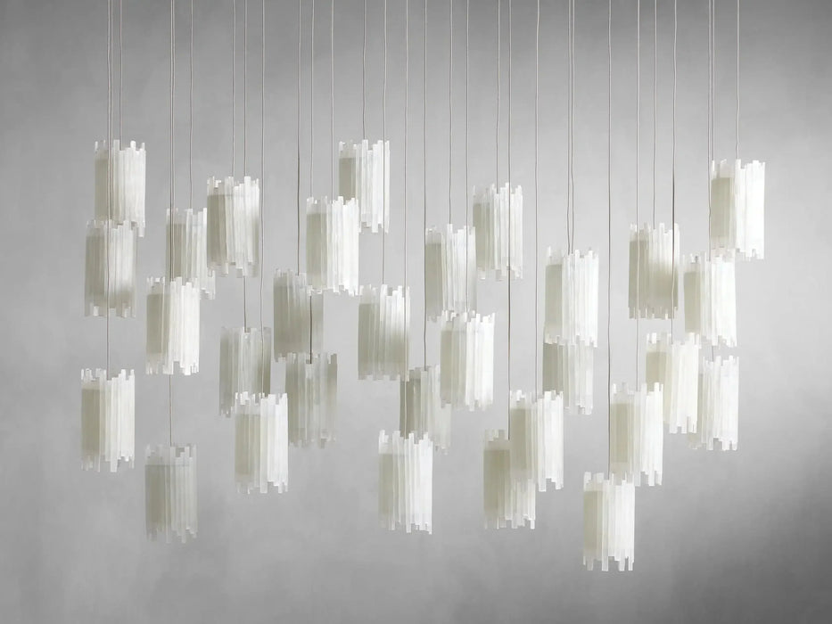 Gianna Rectangular Chandelier 15/30 Light-DWHOME
