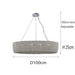 Cadena Chain Tassel Modern Chandelier-DWHOME