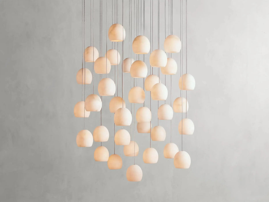 Arica Round Chandelier 3/7/15/36 Light-DWHOME