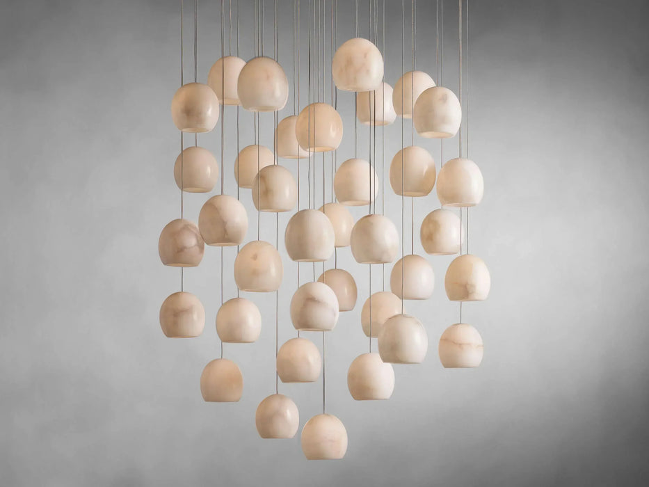 Arica Round Chandelier 3/7/15/36 Light-DWHOME