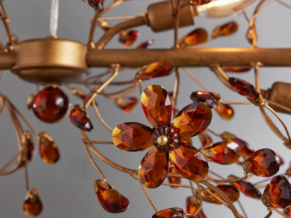 Fiore Linear Chandelier 43''51''68''-DWHOME
