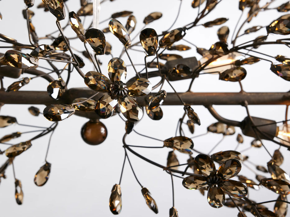 Fiore Linear Chandelier 43''51''68''-DWHOME