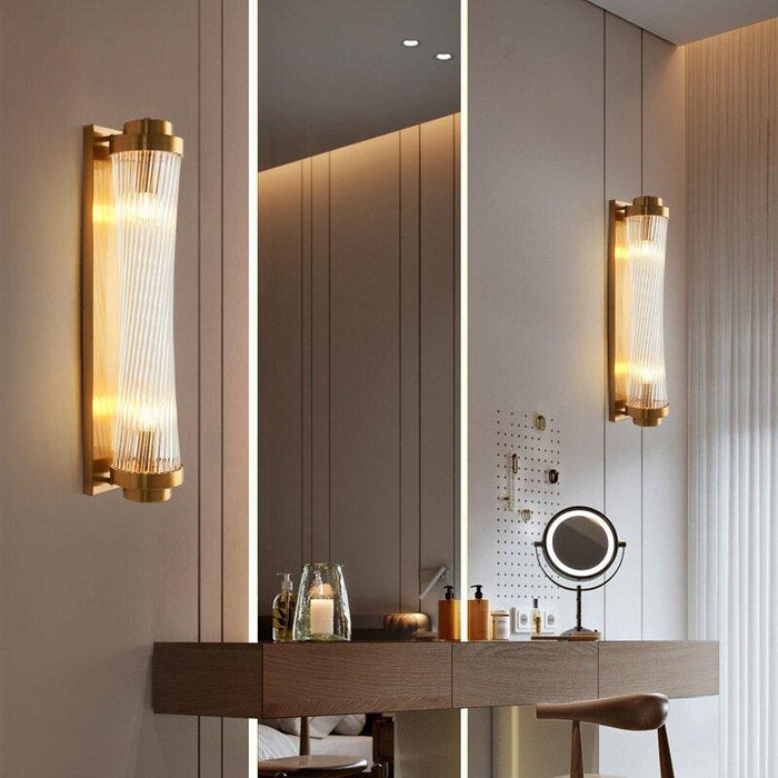 Palermo 24" Copper 2-Light Wall Sconce - DWHOME
