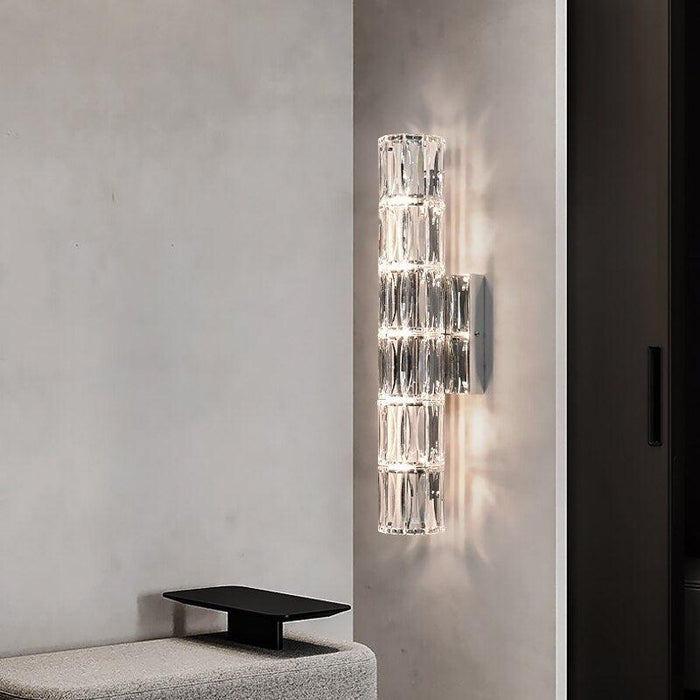 Bacci Indoor Crystal Wall Sconce - DWHOME