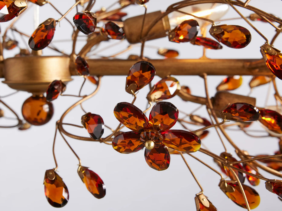 Fiore Linear Chandelier 43''51''68''-DWHOME