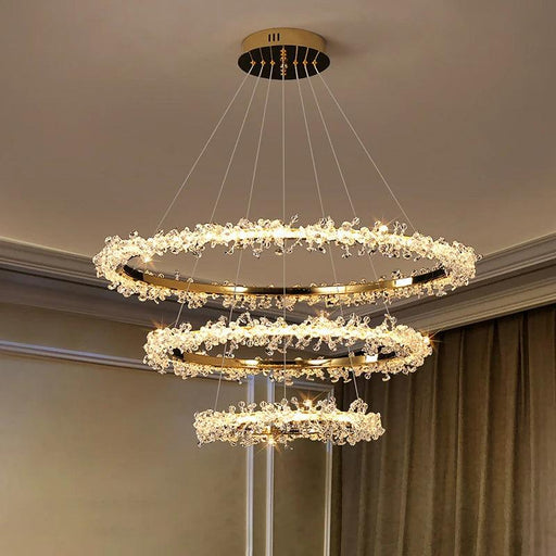 Capri 3-Tier Modern Chandelier-DWHOME
