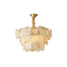 3-Tier Natural Marble Modern Chandelier - DWHOME