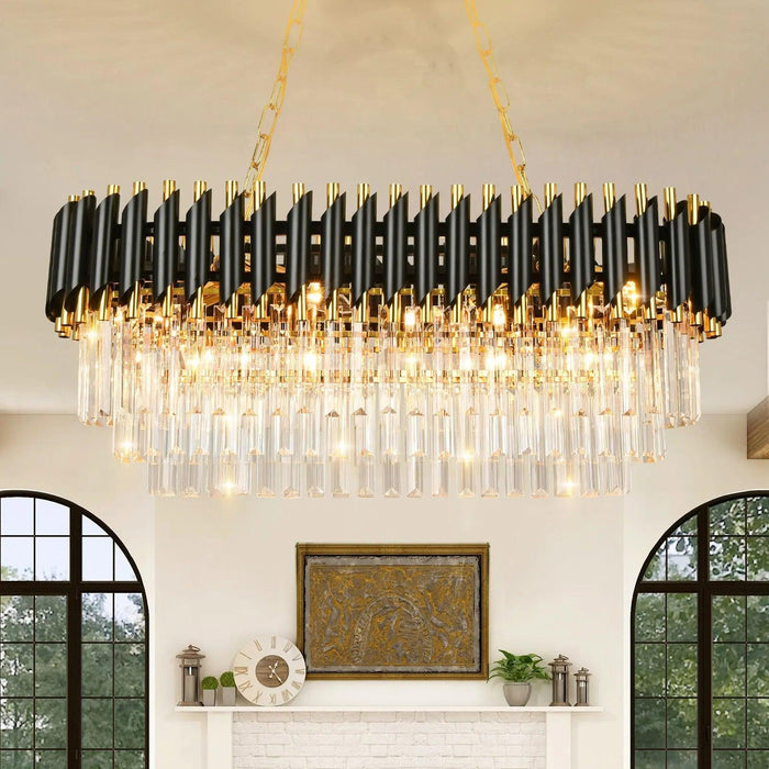 Verano Crystal Dining Room Light Fixture - DWHOME