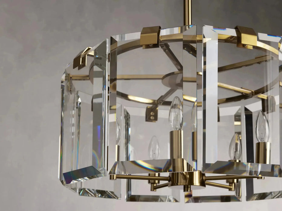Amaya Round Chandelier 5/7 Light-DWHOME