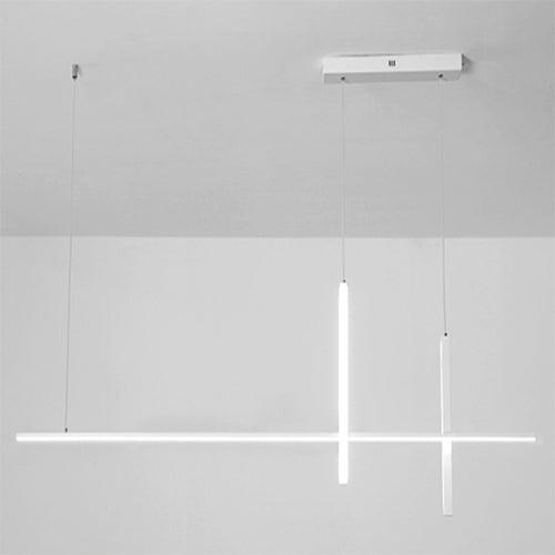 Modern Minimalist Long Line LED Chandelier - DWHOME