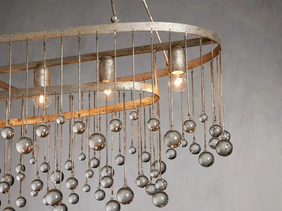 Aubrey Rectangular Chandelier 47''60''-DWHOME