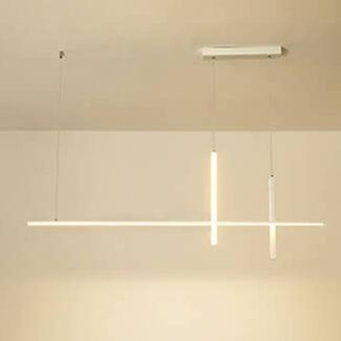 Modern Minimalist Long Line LED Chandelier-DWHOME