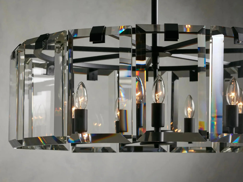 Amaya Round Chandelier 5/7 Light-DWHOME