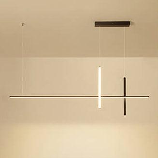 Modern Minimalist Long Line LED Chandelier - DWHOME