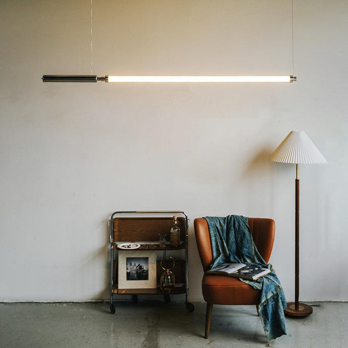 Solo Minimalist Strip Line Pendant Light - DWHOME