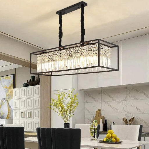 Giordano Crystal Dining Room Chandelier-DWHOME