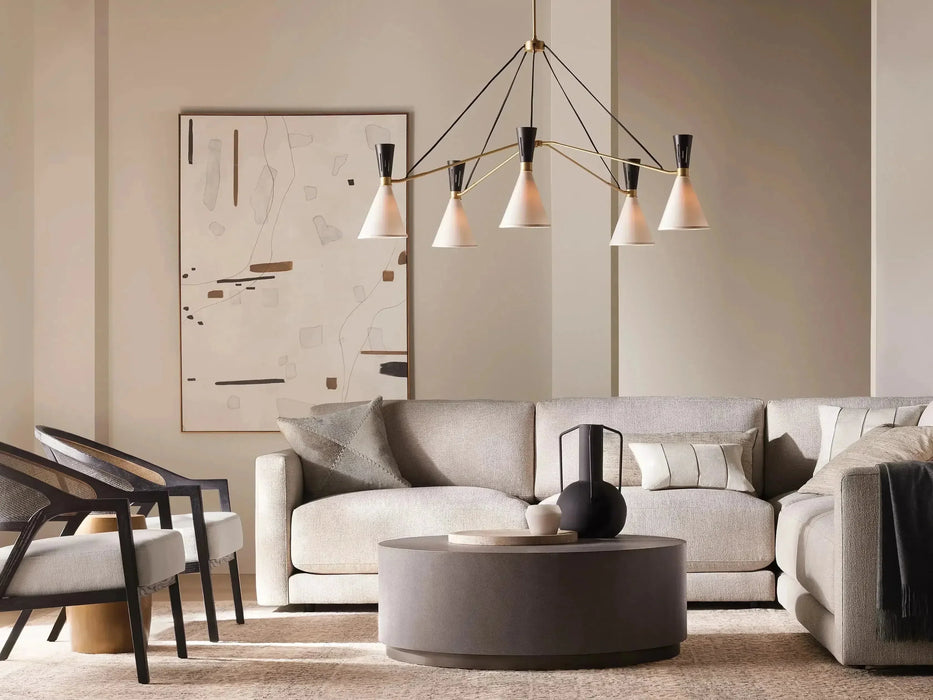 Ramsey 5-Light Round Chandelier-DWHOME