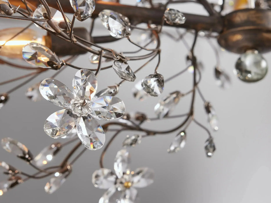 Fiore Linear Chandelier 43''51''68''-DWHOME