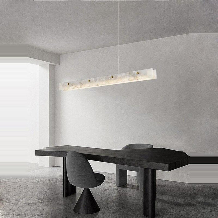 60" Natural Marble Dining Room Chandelier - DWHOME