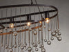 Aubrey Oval Chandelier-DWHOME