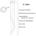 Pendant Light Fixture For Stairwell-DWHOME
