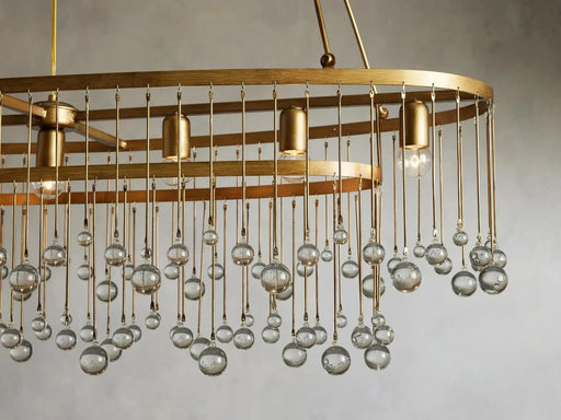 Aubrey Rectangular Chandelier 47''60''-DWHOME
