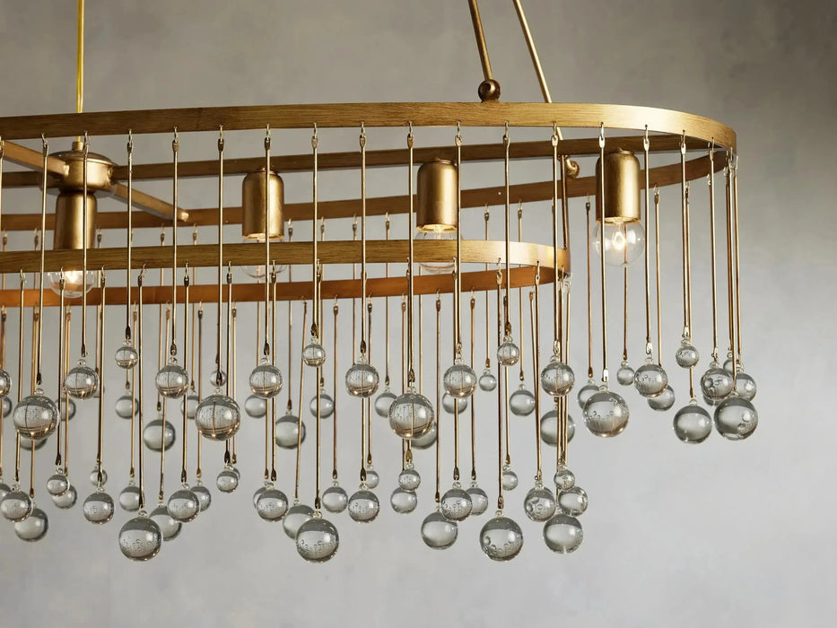 Aubrey Rectangular Chandelier 47''60''-DWHOME