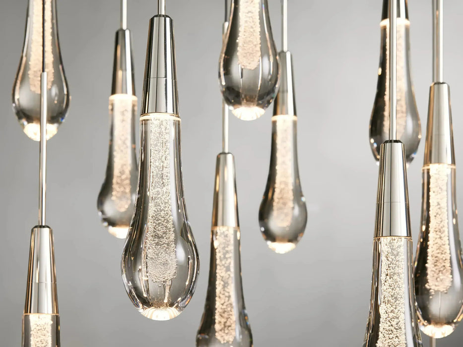 Soltaire Round Chandelier 58"W-DWHOME