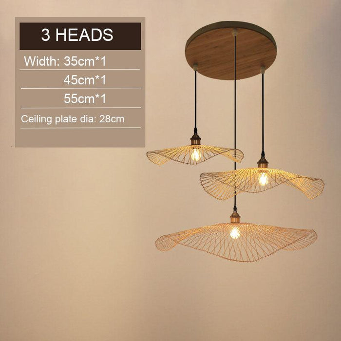 Wavy Strawhat Pendant Lights - DWHOME