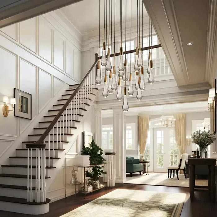 Soltaire Round Chandelier 17" 24" 36“ 58“-DWHOME