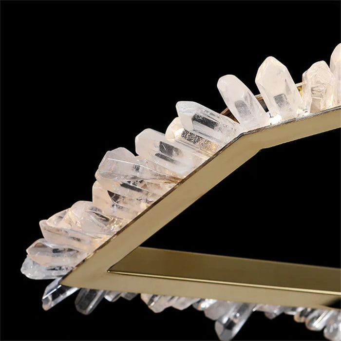 Marty Modern Rock Crystal Irregular Chandelier-DWHOME
