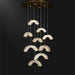 Rainbow Modern Rock Crystal Staircase Chandelier-DWHOME