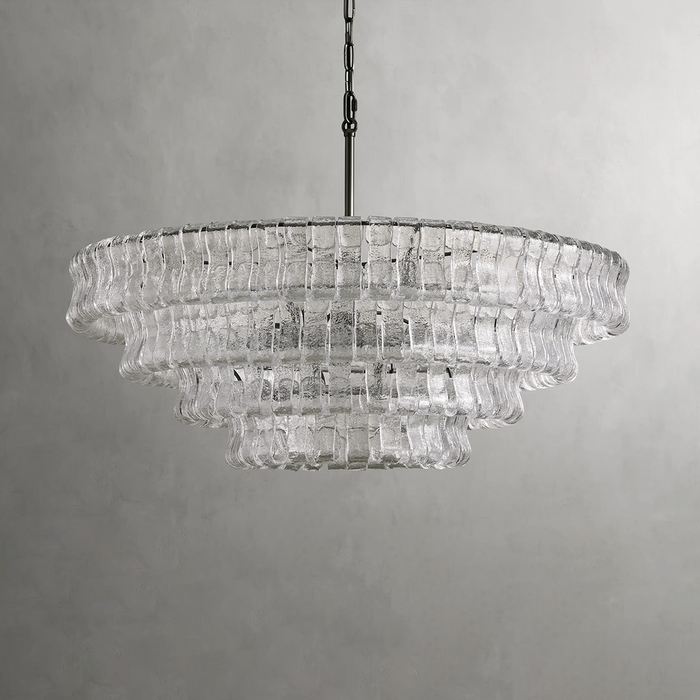 Ghiaccio Round Chandelier 36''48''-DWHOME