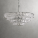 Ghiaccio Round Chandelier 36''48''-DWHOME