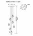 Diamante Crystal Pendant Chandelier - DWHOME