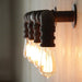 4 head bare bulb Water Pipe Industrial loft wall light sconce - DWHOME
