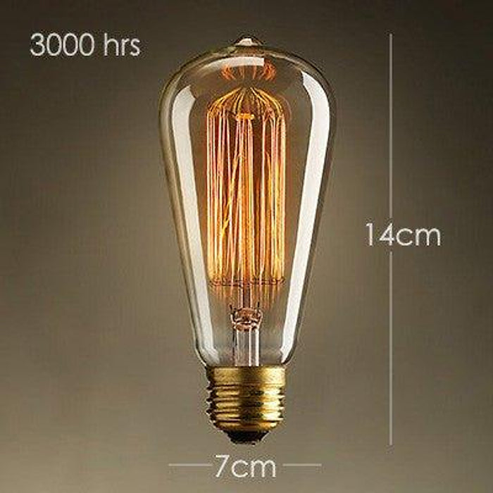 4 head cross water pipe industrial pendant light chandelier-DWHOME