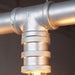 4 head water pipe industrial pendant light - DWHOME