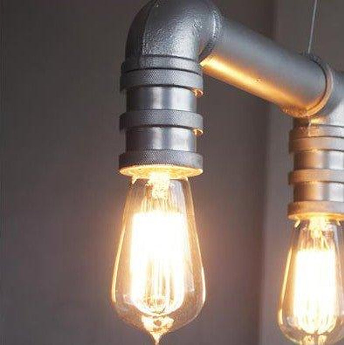 4 head water pipe industrial pendant light-DWHOME