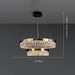 Siena Contemporary Crystal Light Fixture - DWHOME