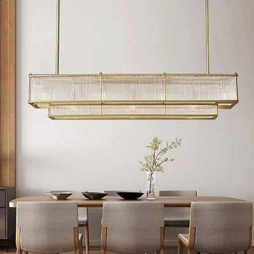 Gerano Crystal Kitchen Island Chandelier-DWHOME