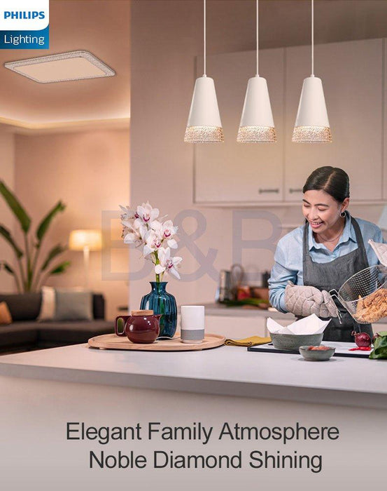 44015 Philips Dining Pendant Light Three Header Modern Simple Room Dining - DWHOME