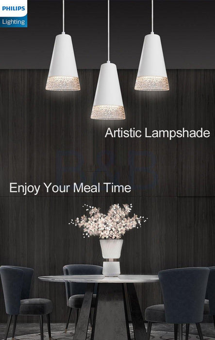44015 Philips Dining Pendant Light Three Header Modern Simple Room Dining - DWHOME