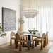 Ghiaccio Round Chandelier 36''48''-DWHOME